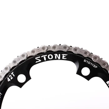 Stone Circle Klinge BCD 130mm 5 Bolte til Road Bike CX Cyclocross Brompton 3Sixty FNHON Foldecykel Chainwheel Kæde Ring