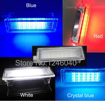 2STK LED Høflighed Døren lys velkommen lampe fodrummet lys for Mini Cooper R50 R52 R53 R55 R56 R57 R60 4Colors