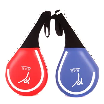 Høj Qulity Taekwondo Double Kick Pad Mål Tae Kwon Do Karate, Kickboxing Træning imiteret Læder PU Pad