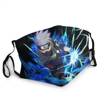 Naruto Ninja Kakashi Hatake Ansigtsmaske Unikke Design Respirator Støvtæt Munden Beskyttelse Cover