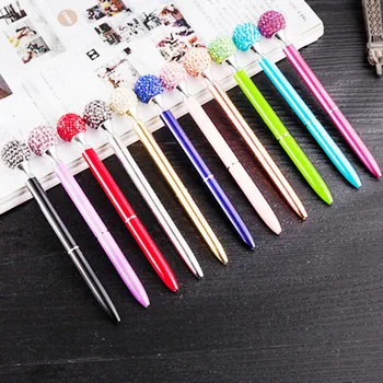 20 Stk 11 farve Vandet Krystal Perle Kreative Pen Stylus Touch Pen For at Skrive Stationery Office Og Skole Pen Pen Engros