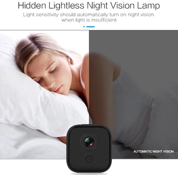Ip-kamera, 1080P HD Mini wifi trådløs internetadgang Kameraer Trådløse Monitor Night Vision Smart Home Security Beskyttelse камера видеонаблюдения 60927