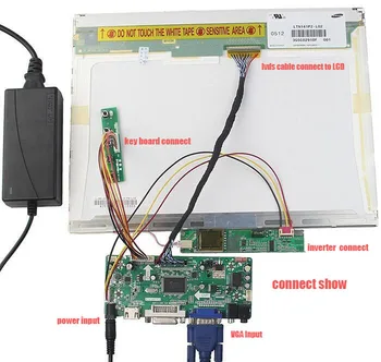 For B141PW01 V3 Controller board LCD-DVI-14.1