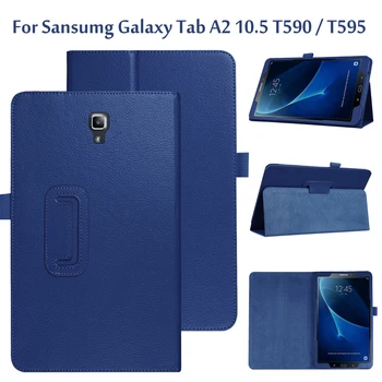 Smart taske Til Samsung Galaxy Tab A2 10.5 T590 T595 auto Vågen/Søvn Dække Funda For Tab 10.5 SM-T590 SM-T595 6218