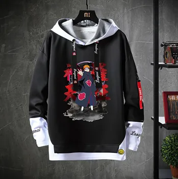 Anime Naruto Kakashi Sweatshirts Kostume Hættetrøjer 3D-Classic Mænd Kvinder Hættetrøje Naruto Tøj teenagere Hooded Sweatshirt