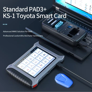 XTOOL X100 PAD3 Med KC501 OBD2 Nøglen Programmør Chips Programmør For Benz Infrarøde Nøgle Læsning ECU Læse / Skrive-Bil Scanner