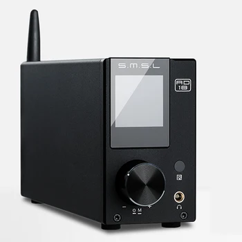 SMSL AD18 80W*2 CSR A64215 DSP HIFI Bluetooth-Ren Digital Audio-Forstærker Optisk/Coaxial USB-DAC Dekoder Med Fjernbetjening