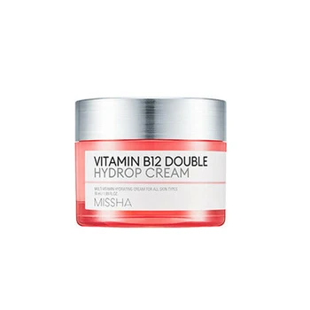 MISSHA Vitamin B12 Dobbelt Hydrop Cream 50 ml Fugtgivende Vitamin Creme Reparere Beskadiget Hud Hvidtekalk Creme til Ansigtet Korea Kosmetik
