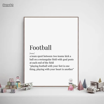 Klassisk Ronaldo Plakater, Print På Lærred Malerier Fodbold Citat Væg Kunst, Fodbold Super Star Væg Billeder for at Stue Indretning