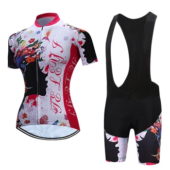 2021 sommeren kvindens cykling tøj sæt BIB Shorts cykel tøj triathlon cykel, der passer jersey cyklist maillot uniform kit bære