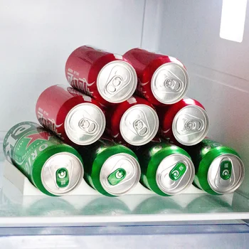 Køleskab Hylde Anti-Slip flaskeholder Køkken Tilbehør Varigt Kan Bordplader Vin Rack øl drikkevarer rack Storage-pladsbesparende