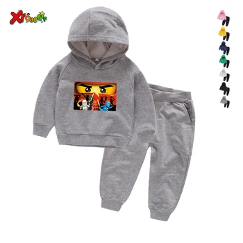 Toddler Sæt Tøj fashion Baby Piger Børn Kostume Sæt Tøj med Lange Ærmer Hooded Coat Bukser Tøj Sæt 2 3 4 5 6 8 År