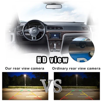 HD nattesyn Bil førerspejlets Kamera 170° Vidvinkel Universal Reverse Parkering Kamera Vandtæt LED Auto Backup-Skærm