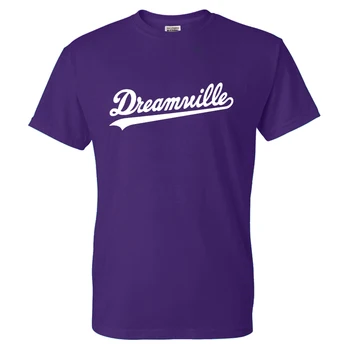 J Cole Hip Hop T-shirt Dreamville Solid Color Print Streetwear Mænd Kvinder Casual Mode Tshirt Bomuld T-Shirt t-Shirts Toppe Unisex