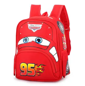 Disney bil tegnefilm Børnehave taske til skole, børn, bil, rygsæk dreng book taske vandtæt 2-6 år