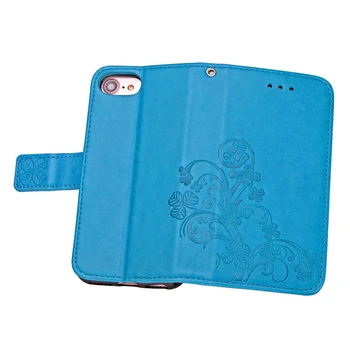 3D Flower Case til iPhone X XR XS SE2 11 Pro Max iPod Touch 6 6s 7 8 Plus 5 5s se 5C 4 4S Telefon-etui Flip Wallet Cover Fundas