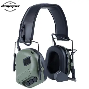 Hær Jagt Skydning Earmuff Taktiske Militære Airsoft Hovedtelefon CS Spil Headset høreværn Hovedtelefoner