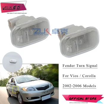 ZUK For Toyota Side blinklys Lys For Soluna / Vios AXP4# SCP4# 2002-2006 For Corolla 2004-2006 Fender Lampe Blinklys Blinklys 6889