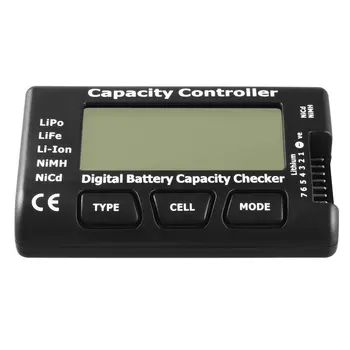 Universal RC CellMeter-7 Digital Celle Batteri Kapacitet Checker Til LiPo Liv Li-ion Nicd-NiMH-Batteri Spænding Tester Kontrol