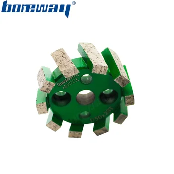 Boreway Levere Et Stykke D50*20T*10H Segmenteret Diamant Stubbing-Hjulet For Vand Hul Plade Af Kvarts