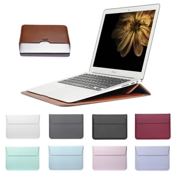 PU Læder Mail sæk Sleeve Taske Case Til Macbook Air 13 A2179 Pro Retina 11 12 13 15 Bærbare Laptop Cover Til Macbook 13,3 tommer