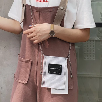 Diamant-Mini Telefon taske 2020 Sommer Fashion New Høj Kvalitet Kvinders Designer Håndtaske Søde Pige Kæde Skulder Messenger taske