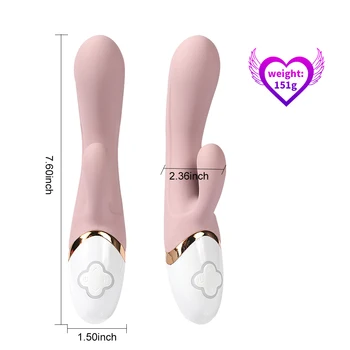 10 Frekvens G Spot Vibrator til Kvinder Dildo Rabbit Vibrator til Vaginal Klitoris Massager Kvindelige Masturbator Sex Legetøj til Kvinder 7081