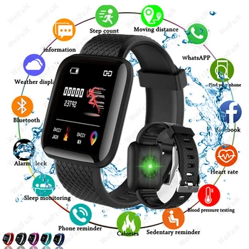 2020 Smart Ur Mænd Kvinder Smartwatch Måling af Blodtryk pulsmåler Fitness Armbånd Android IOS Smarte Ure