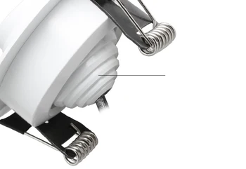 3W Lysdæmper Indbygget LED Loft Lampe Lys Sort Hvid, Dæmpbar Led Loft Spot Belysning 720
