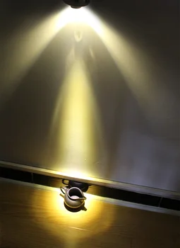 3W Lysdæmper Indbygget LED Loft Lampe Lys Sort Hvid, Dæmpbar Led Loft Spot Belysning