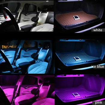 10stk Hvid Canbus LED Lys den Indvendige Belysning Kit Til Nissan Altima Sedan 2007-2012 Kort Dome Kuffert Lys Nummerplade Lys