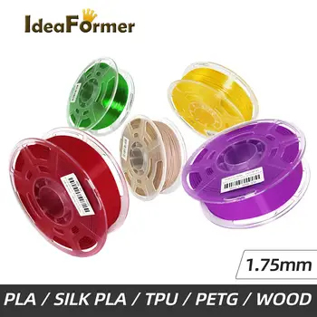 Ideaformer 3D-Printer Filament 1.75 mm 0.8/1 KG PLA/SilkPLA/PETG/3D TPU Plastik Udskrivning af Endeløse Forsendelse Fra Udlandet Lager 74398