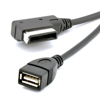 Medier I AMI MDI USB-AUX-Flash-Drev-Adapter Kabel Til Bil VW AUDI A4 A6 Q5 Q7