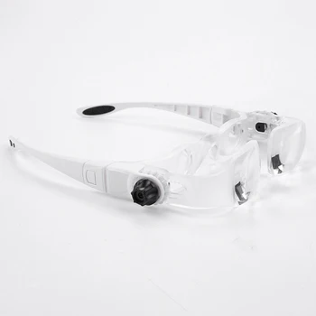 GTBL 1,5 X-3,8 X Zoom Mobiltelefon Brille lup-Briller, Lup Mobiltelefon Skærm Lup med Indehaveren