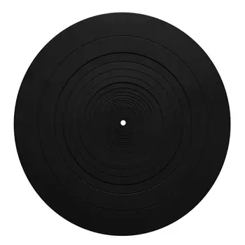 Anti-vibrations-Silikone Pad, Rubber LP Antislip Måtte til Fonograf Drejeskive Vinyl pladespillere Tilbehør 7582