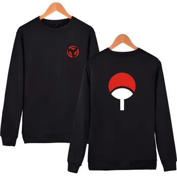 Design Naruto Hættetrøjer Mænd Kvinder Capless Sweatshirts 2019 Nye Ninja Casual Sweatshirt Naruto O-Hals trøjer Pink Hættetrøje XXS-4XL 7592