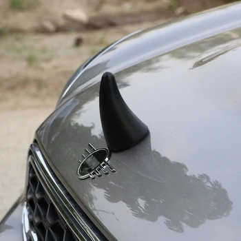 Tegnefilm djævel med horn 3D dekoration, klistermærke tag styling Til MINI Cooper S JCW f54 f55 f56 f60 r56 r60 r61car tilbehør udvendig