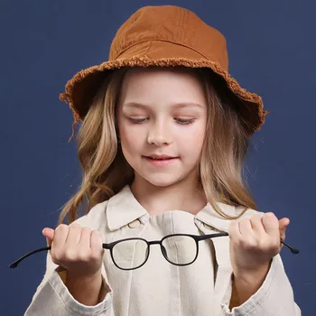 Børn Anti Blå Lys Briller Frame Silikone Børn Optisk Sepectacles Computer-Briller Briller til dreng og pige