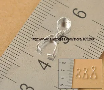 50STK/Masse Forbindelse en Del Sølv Smykker Komponent DIY Lave Smykker, Tilbehør Håndlavet Oprindelige Bijoux 7767