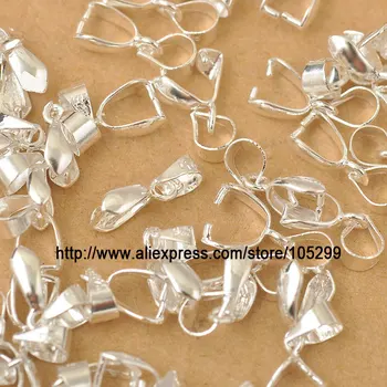 50STK/Masse Forbindelse en Del Sølv Smykker Komponent DIY Lave Smykker, Tilbehør Håndlavet Oprindelige Bijoux