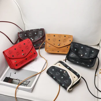 Nye Damer Designer Haspe Håndtasker Kvinder Mini Lille Klap Bag Kvindelige Messenger Pu Læder Rejse Pung Tasker