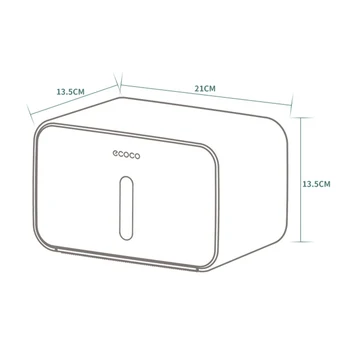 1pc Væv, Kasse Hængende Væv Holder Toilet Bryggers Væggen Home Decor Rulle Papir Tissue Box Holder vægbeslag Papir Dispenser