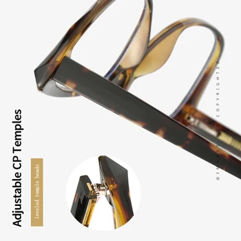 CARTELO Polygon Briller Briller Optisk Ramme af Metal Anti Blå Lys Blokering Briller Ramme Mænd & Kvinder Computer Spil