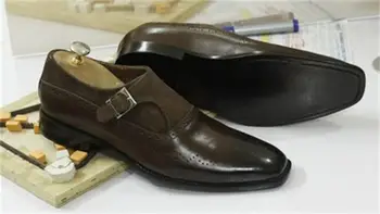 Nye Ankomster Mænd Sko af Høj Kvalitet Pu Syning Ruskind Casual og Komfortable Mænd Retro Classic Shoes Soulier Homme HC598