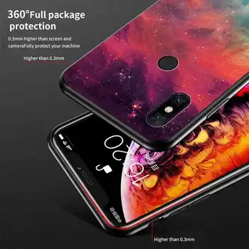 Mokoemi stjernehimmel Mønster Glas Tilfældet For Xiaomi Mi Mix 3 2 2 Max 3 2 Telefon Case Cover