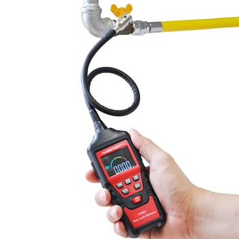 Brændbar Gas Detektor Analyzer Lækage Sensor Detector Overvåge gaslækage Detektor Med Synlig, Hørbar Alarm LCD-Skærm