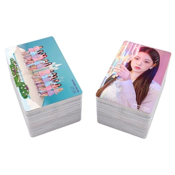 100PCS/Set KPOP IZONE Nye Album Dagbog fotokort PVC Kort Self Made LOMO-Kort Photocards For Fans Kollektive