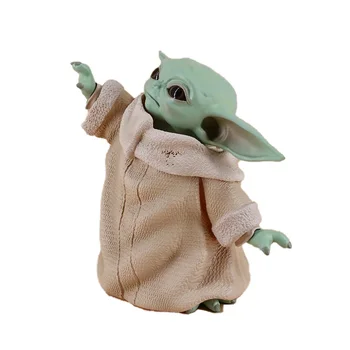 8cm Star Wars opgav designet babyyoda Animationsfilm Action & Toy tal Model Legetøj For Børn