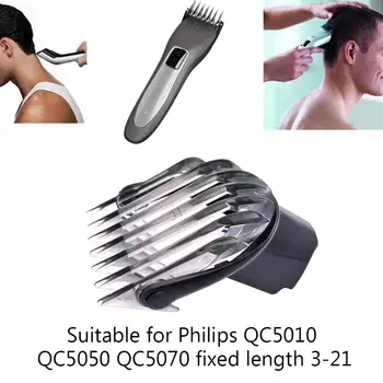 Hair Clipper 3 Hoved-21mm Fast Længde Positionering Kam for Philips QC5010 QC5050 QC5070
