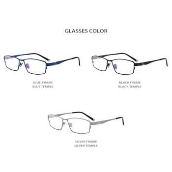 Ren Titanium Briller Ramme Mænd Pladsen Nærsynethed Optiske Briller til Mænd Vintage Retro Ultra Light Brillerne Fulde FONEX 1180